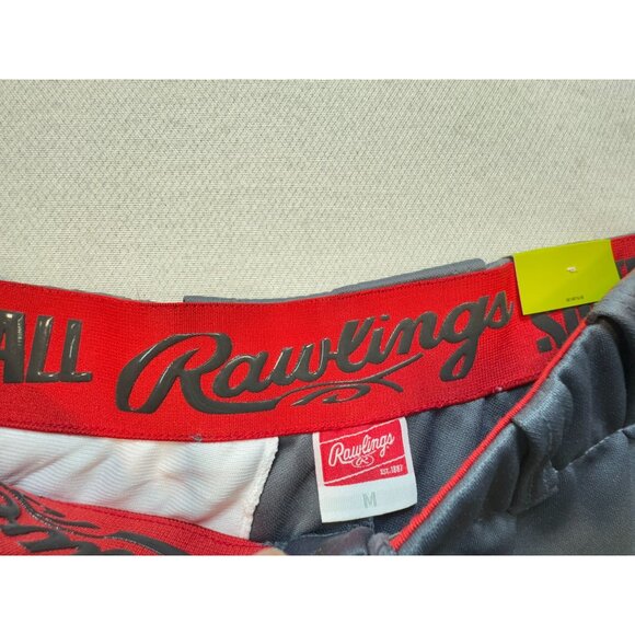Rawlings Womens Launch Fastpitch Softball Pants Size M Black Low Rise Sports NWT - Picture 3 of 9